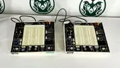 Lot of 2 Global Specialties Proto-Boards