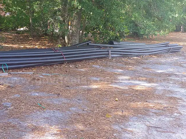 Lot of Irrigation Pipes