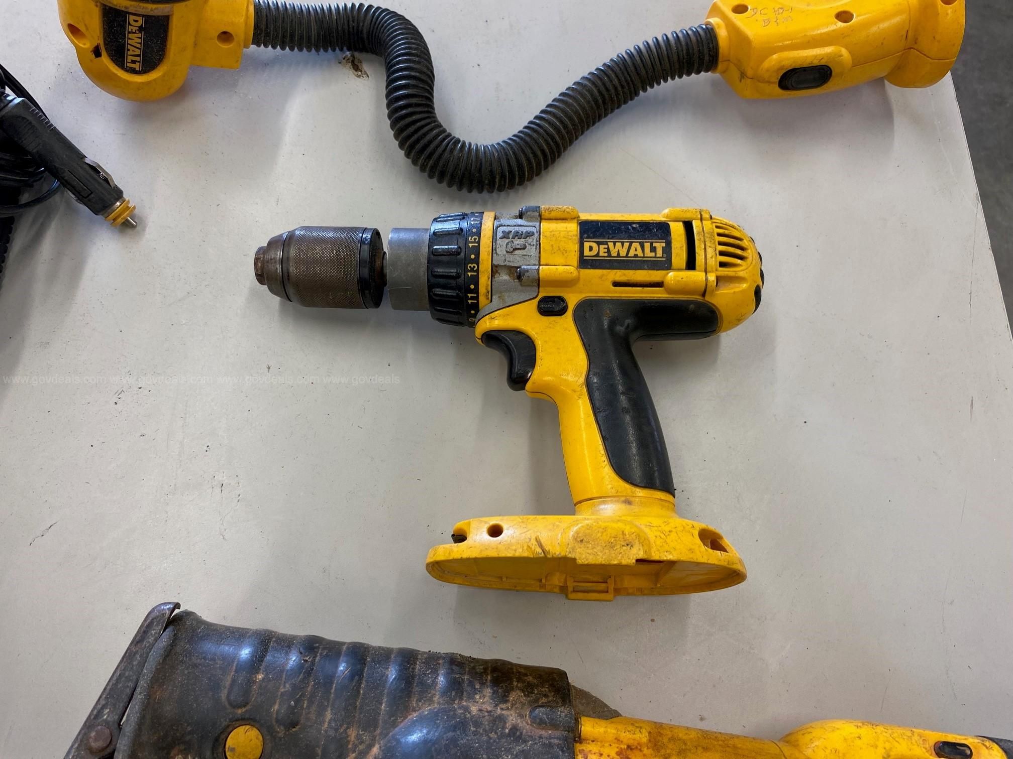 Used dewalt power tools hot sale