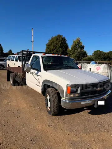 1997 Chevrolet C/K3500 Silverado Flatbed Truck 6538