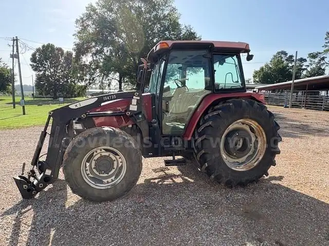 Case 105U Tractor with front end loader