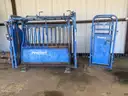 Prfiefert Cattle Squeeze Chute with palpation cage