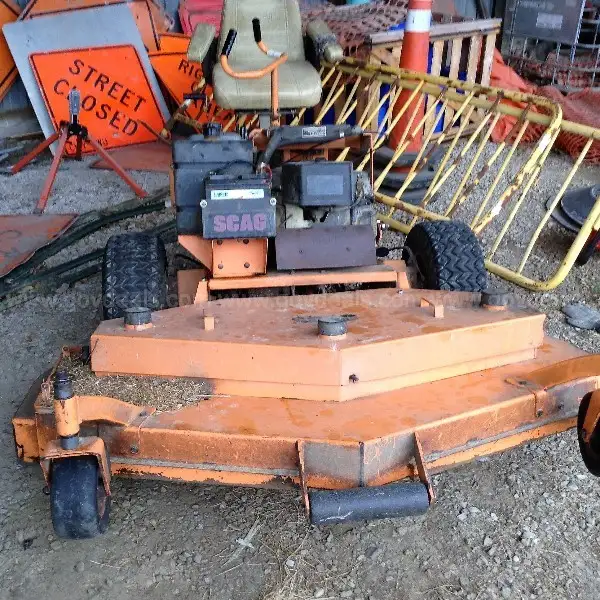 Old scag mowers hot sale