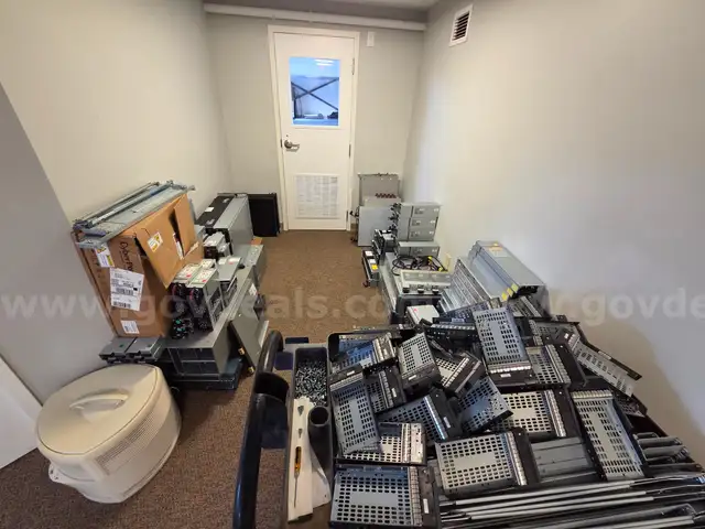 A Lot of IT Equipment (Servers, Switches, Etc.)