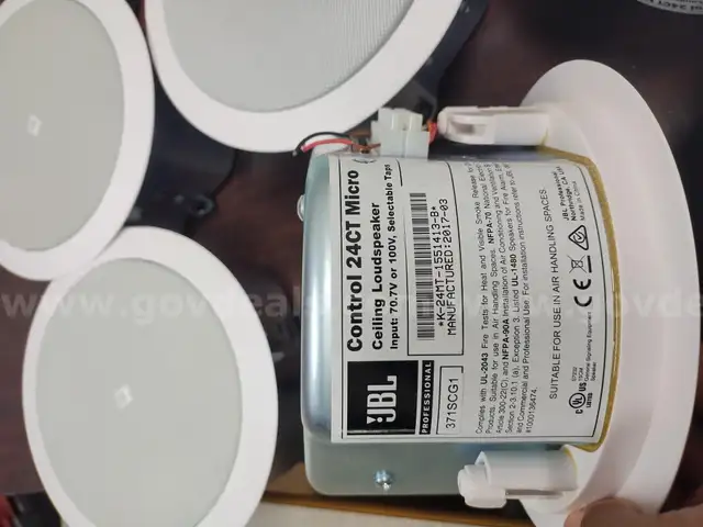 JBL ceiling speakers