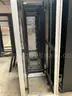 Lot of 9 metal network Server racks