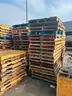 Lot of 230 Wooden Shipping Pallets