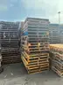 Lot of 230 Wooden Shipping Pallets