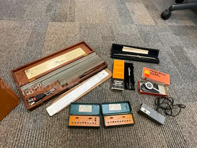 Various Hand Drafting Tools