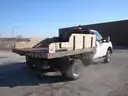 2013 Ford F350 XL Super Duty 4x4 with Steel Flatbed and Hoist