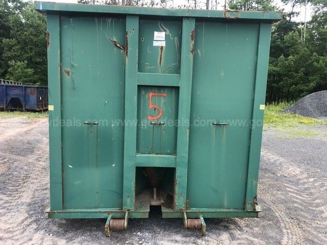 Rudco 40 Yd. Refuse Container #5 | AllSurplus