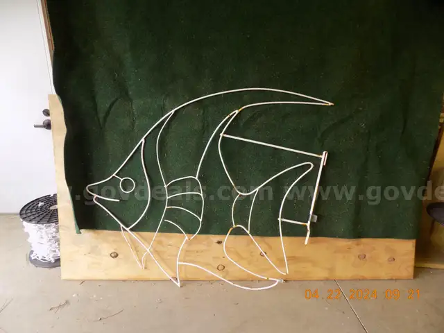 Angel Fish #03 Christmas Light Fixture