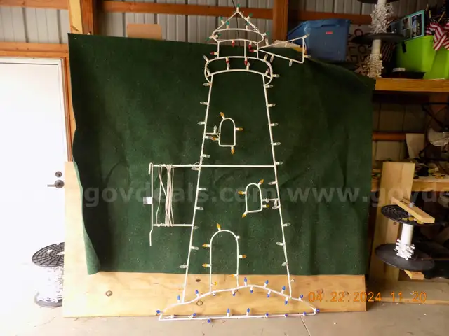 Lighthouse #01- Christmas Light Fixture