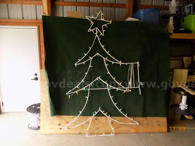 Tree #2- Christmas Light Fixture