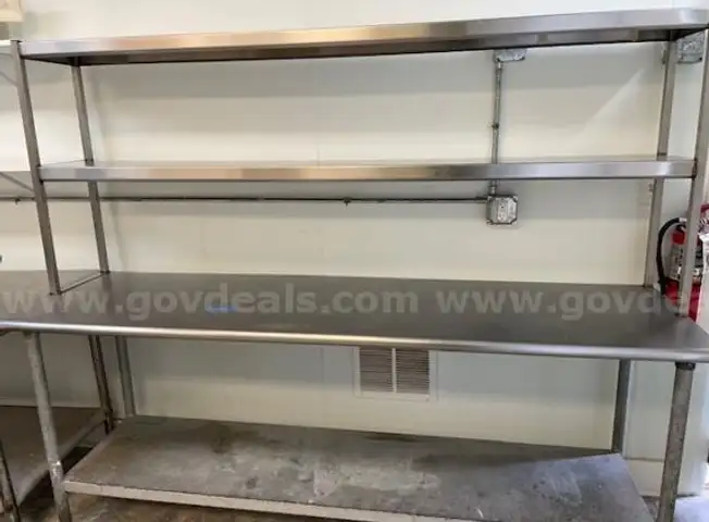 Metal Kitchen Prep Table