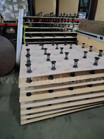 Lot of Gymnastic Spring Flooring (Padding not included)