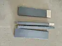 Lot of miscellaneous theatre canvas panels, and prop (CART NOT INCLUDED)