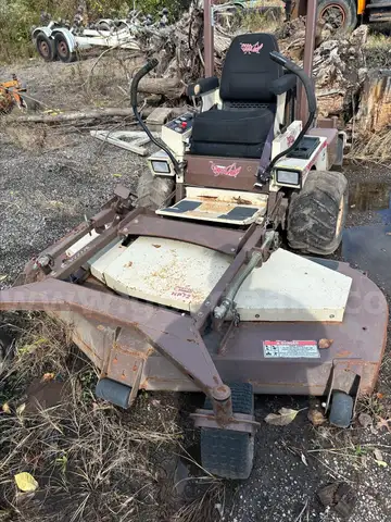 Grasshopper Diesel With 72-inch mowing deck and leaf vac