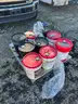 5 Gallon Containers of Hydraulic Fluid