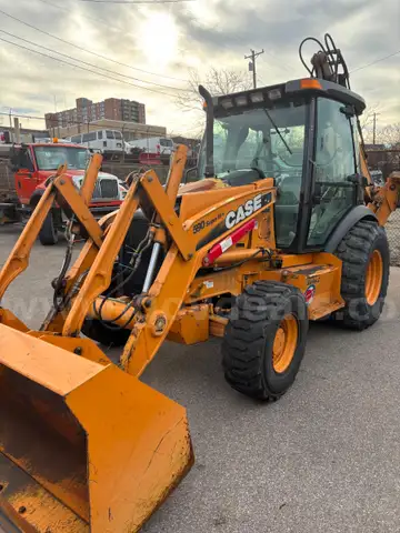 Case 590SM+111 Loader Extend Hoe