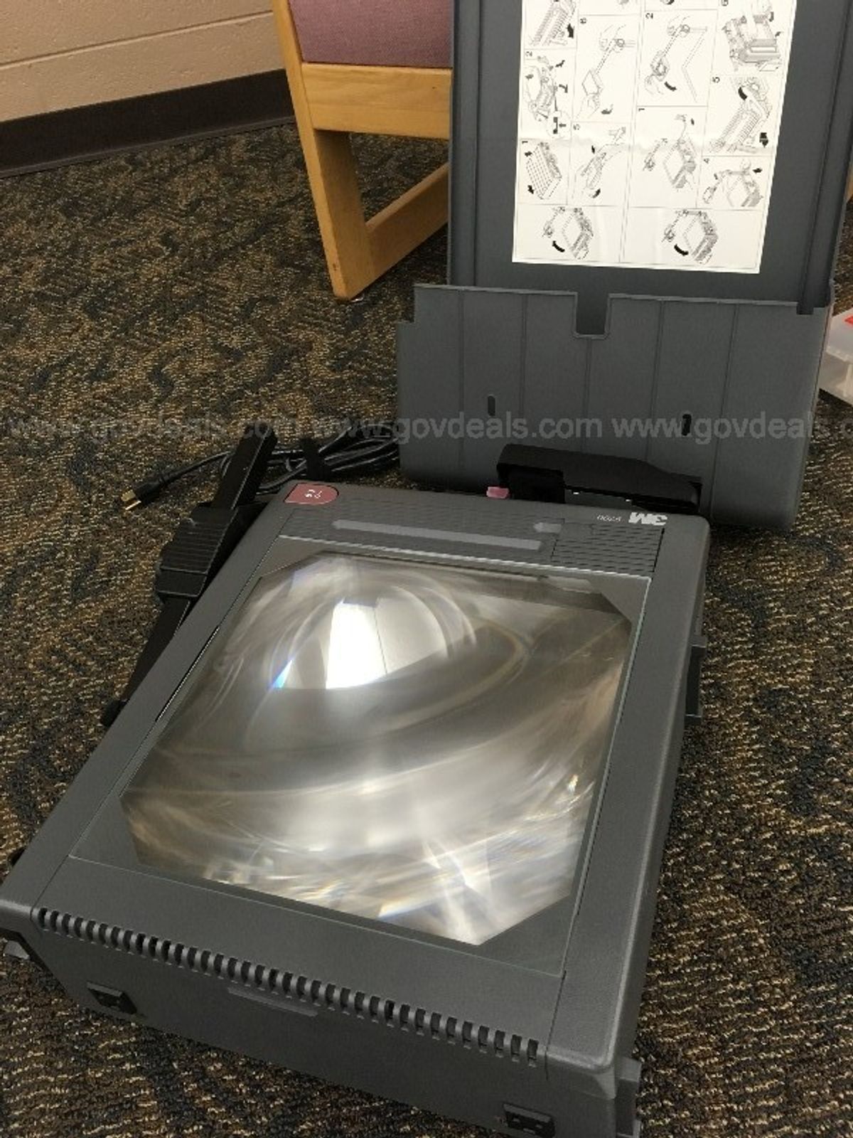 3m 9700 overhead projector