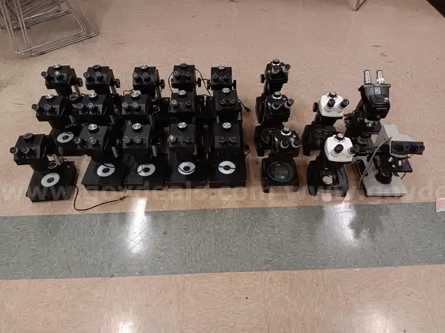 22 Bausch &#x26; Lomb,  Assorted Microscopes
