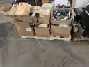 Large lot of assorted electronic parts.  Electronics.  (HopCC)