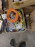 Large lot of assorted electronic parts.  Electronics.  (HopCC)