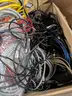 Large lot of assorted electronic parts.  Electronics.  (HopCC)