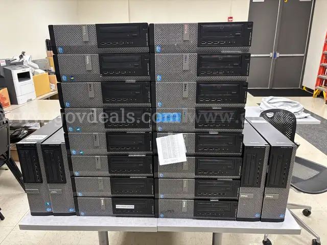 HENCC Lot 26001 Dell Optiplex 7010 Desktops