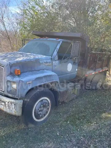 1990 Blue GMC Dump truck