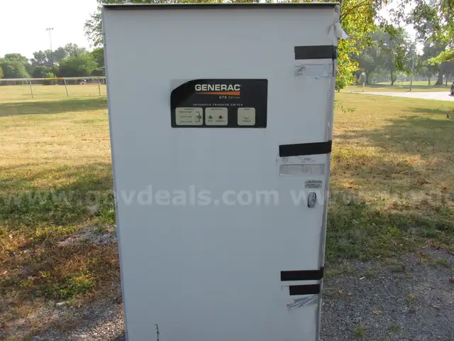 Generac 150 kw standby generator with transfer switch