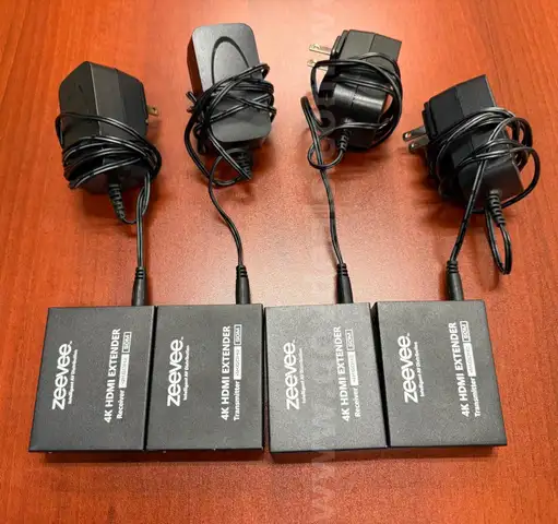 Lot of 20 ZeeVee HDMI 2.0 4K-Extender Kits with Transmitter and Receiver HDMIEXT