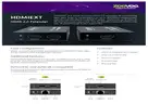 Lot of 20 ZeeVee HDMI 2.0 4K-Extender Kits with Transmitter and Receiver HDMIEXT