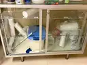 Glass display case