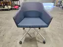 (3) MATCHING ROLLING OFFICE CHAIRS
