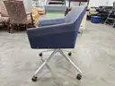 (3) MATCHING ROLLING OFFICE CHAIRS
