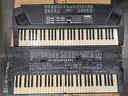 ONE PALLET OF USED ASSORTED PORTABLE KEYBOARDS (NO POWER CORDS)