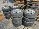 (16) 17 INCH FORD RIMS WITH TIRES P235/55R17