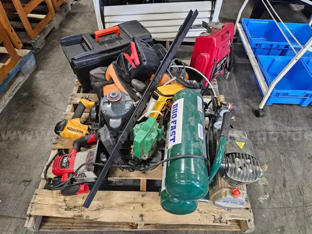 ONE PALLET OF ASSORTED TOOLS
