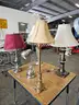 SMALL LOT OF ASSORTED LAMPS