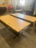 (2) COMPUTER TABLES (72&#x22;L X 30&#x22;W)