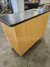 ROLLING STORAGE CABINET (NO KEYS) (36IN H X 48IN W X 24IN D)