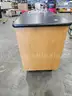 ROLLING STORAGE CABINET (NO KEYS) (36IN H X 48IN W X 24IN D)