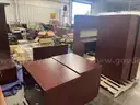 SET OF MATCHING OFFICE FURNITURE WITH KEYS
