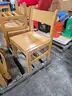 (6) WOODEN CHAIRS