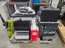 (2) PALLETS OF ASSORTED PRINTERS (FOR PARTS OR REPAIR)