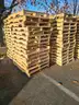 (60) USED WOOD PALLETS (ASSORTED SIZES)