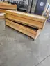 (2) WOODEN TWIN SIZE BEDS WITH STORAGE DRAWERS (79IN L X 40IN W X 27IN H)