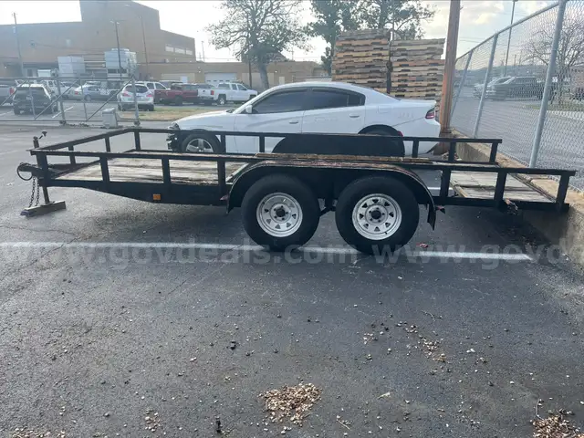 6.5 x 16 DUEL AXLE TRAILER (NO TITLE)